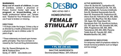 Female Stimulant - DSRT0175 Female Stimulant 7 31 19
